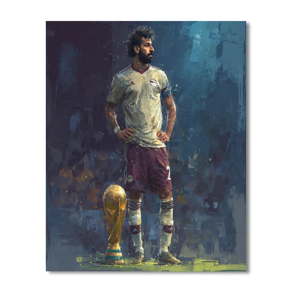Fifa 2026 Salah Lights paint by numbers