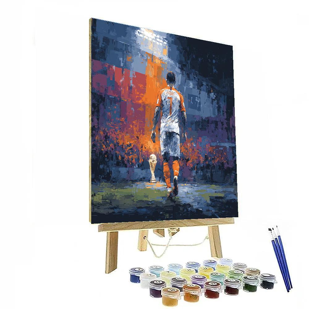 Netherlands Fifa 2026 Blue Hour paint by numbers
