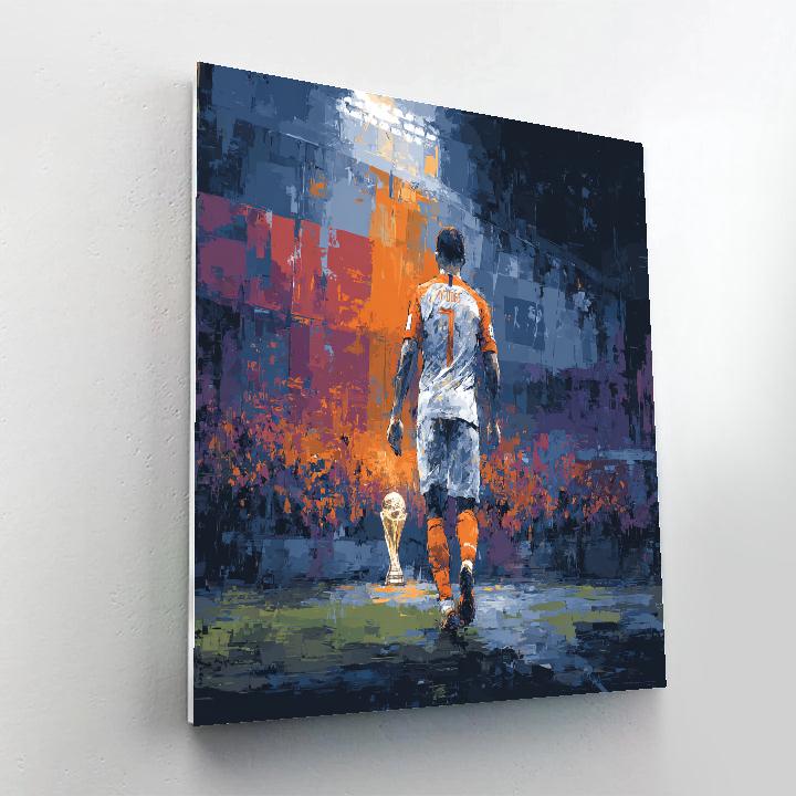 Netherlands Fifa 2026 Blue Hour paint by numbers