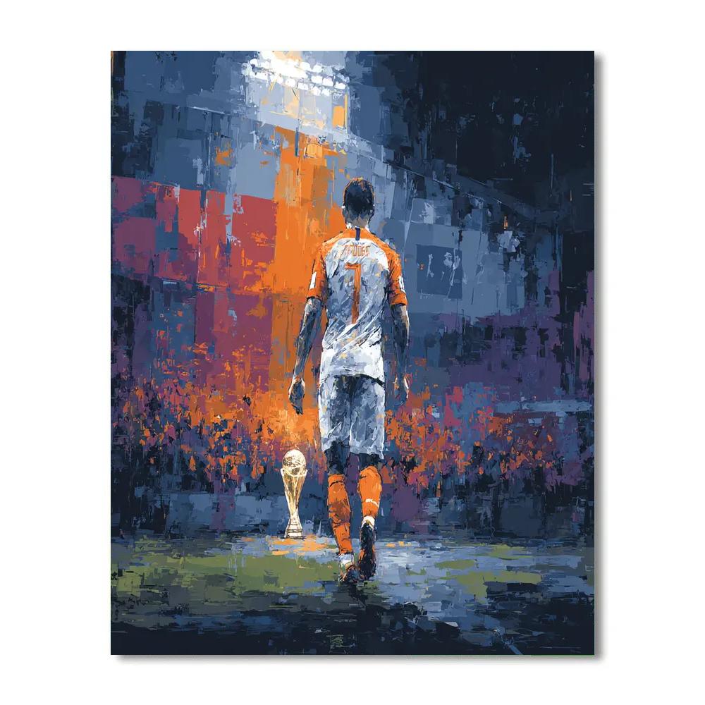 Netherlands Fifa 2026 Blue Hour paint by numbers