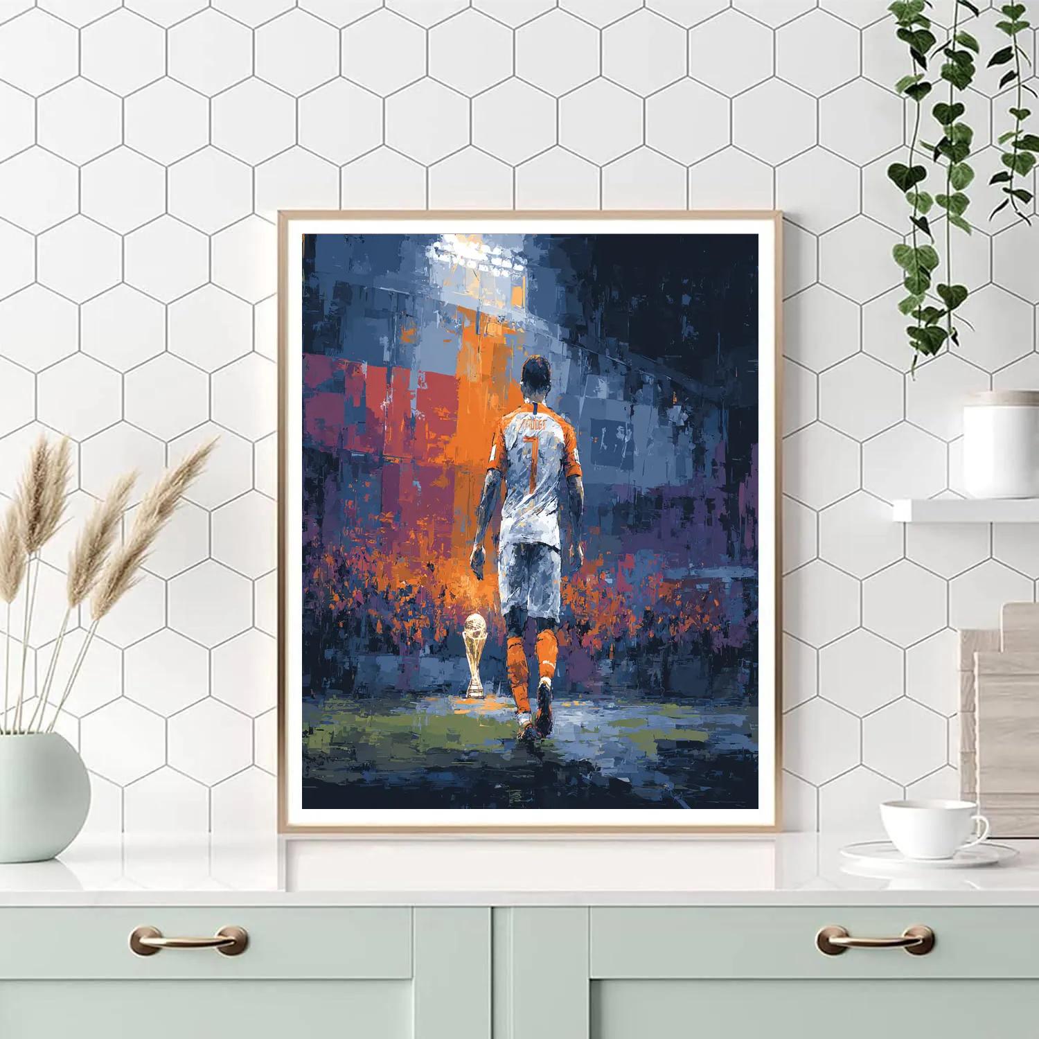 Netherlands Fifa 2026 Blue Hour paint by numbers