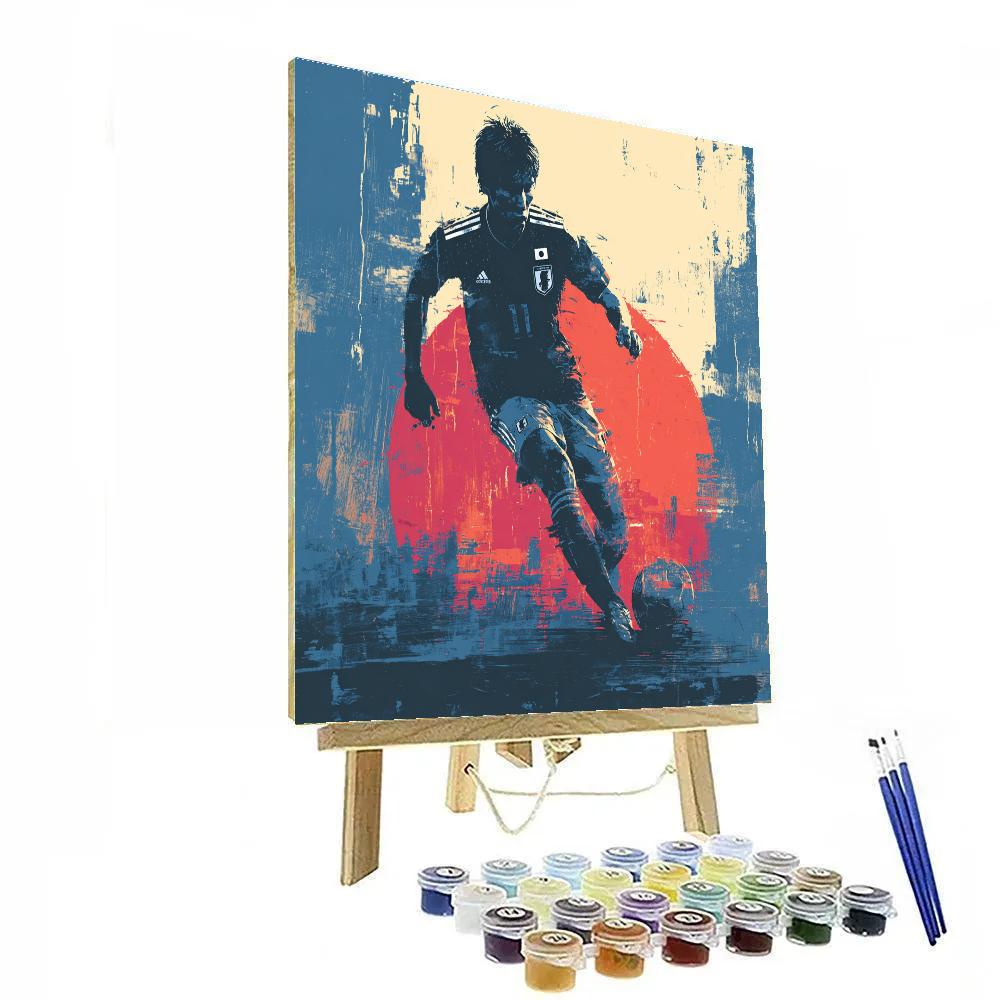 Japan Fifa 2026 Dawn Paint by numbers kits