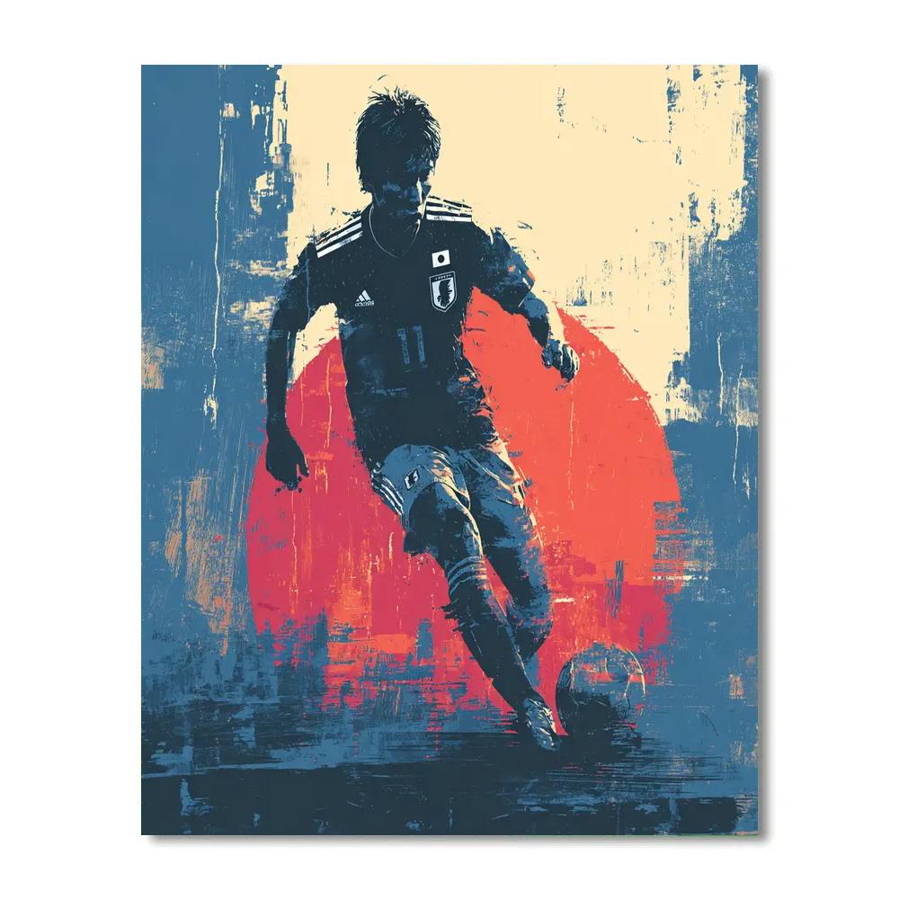 Japan Fifa 2026 Dawn Paint by numbers kits