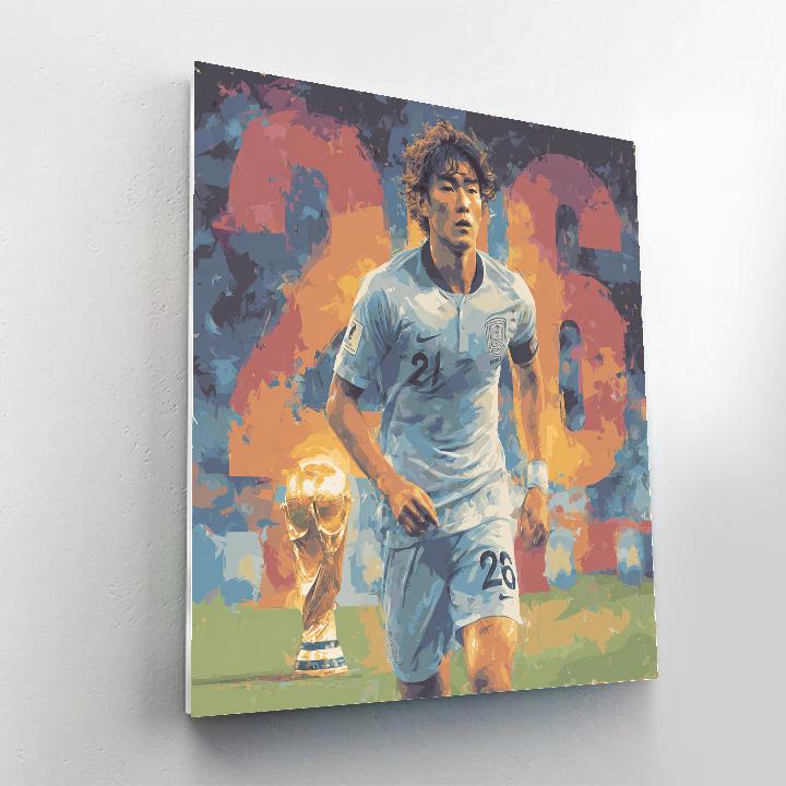 Fifa 2026 Son Dawn Painting by numbers kit