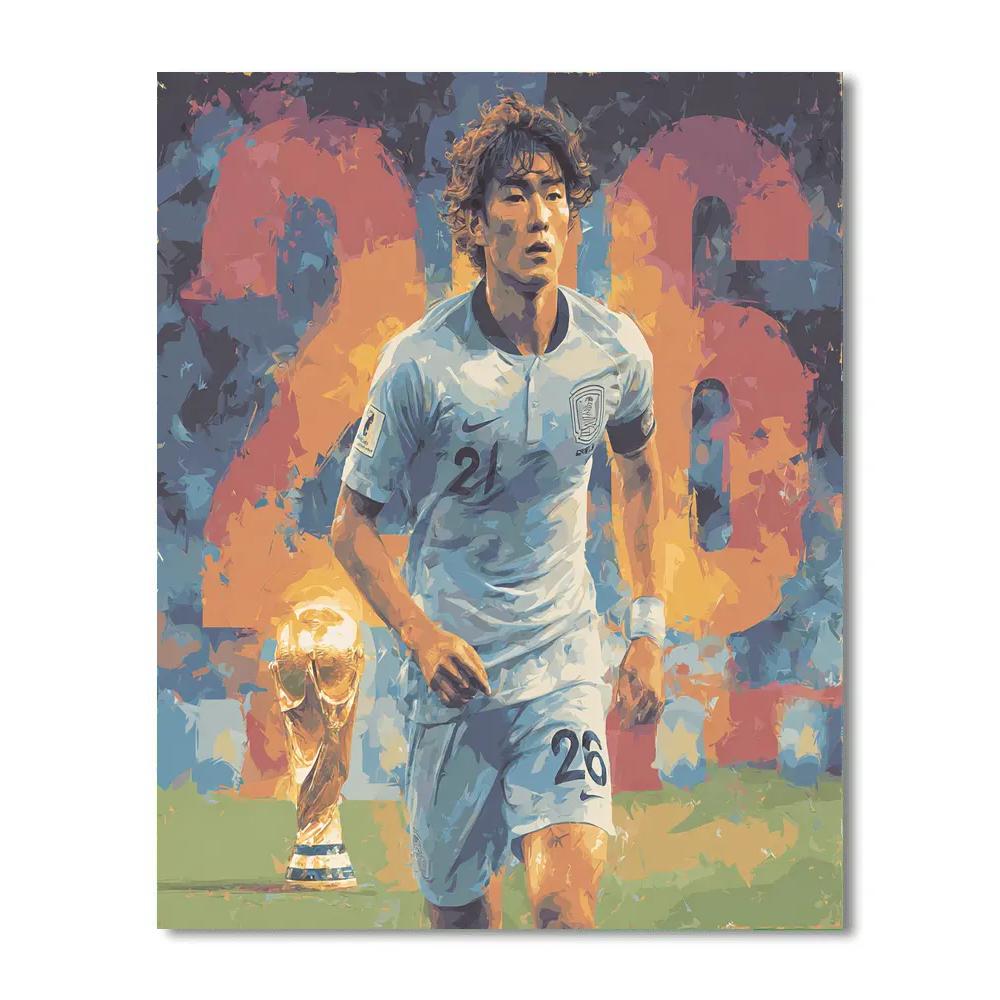 Fifa 2026 Son Dawn Painting by numbers kit