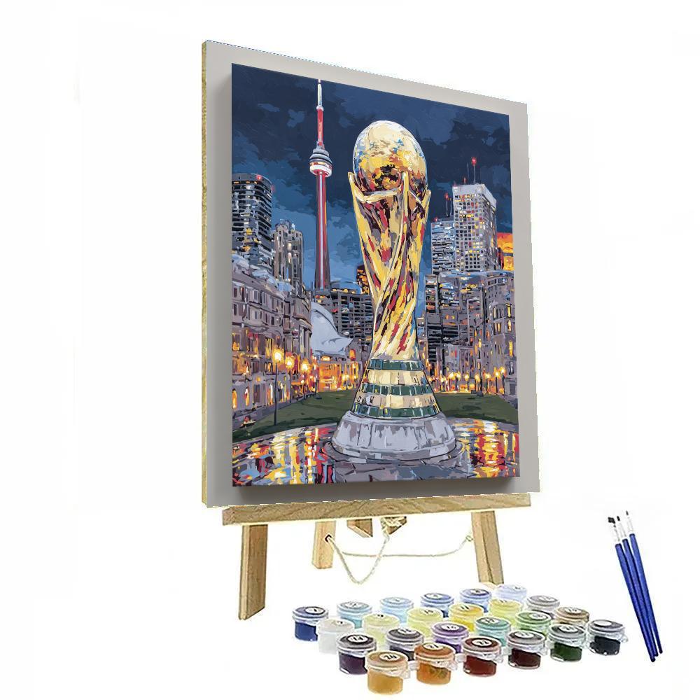 Atlanta Fifa 2026 Night paint by numbers
