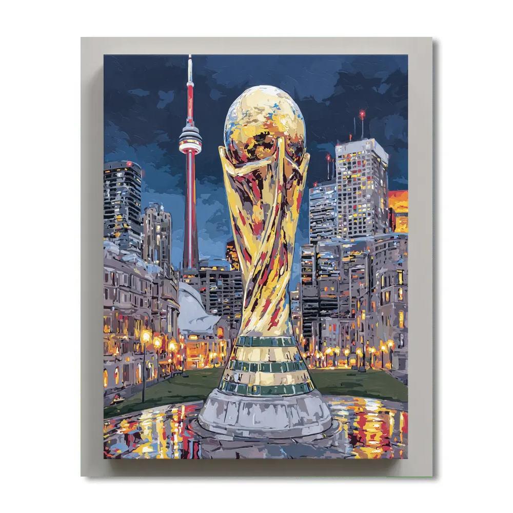 Atlanta Fifa 2026 Night paint by numbers