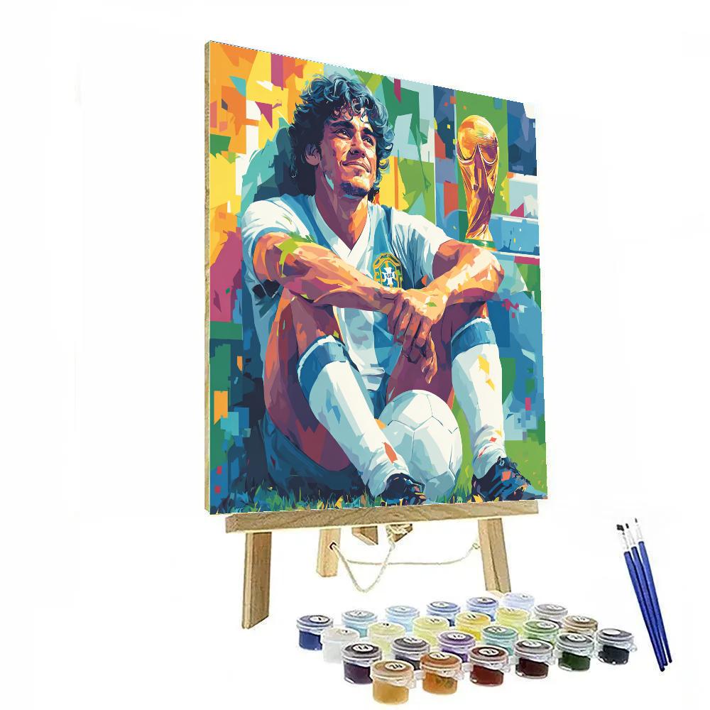 Ronaldinho Fifa 2026 Joy painting number kit
