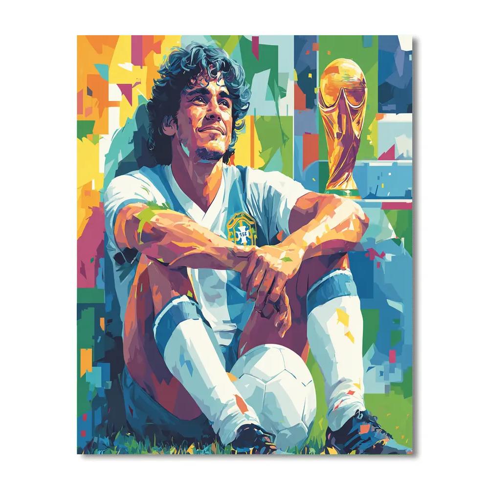 Ronaldinho Fifa 2026 Joy painting number kit