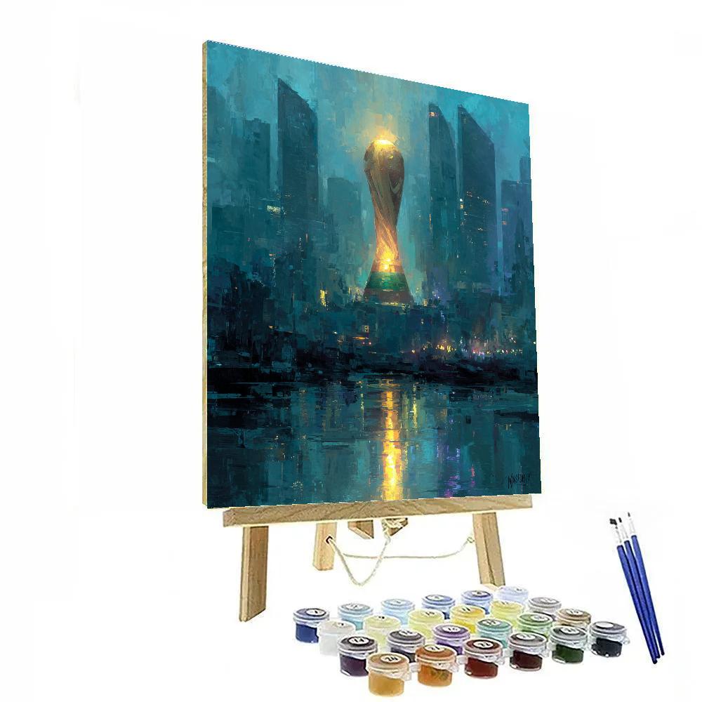 Seattle Fifa 2026 Rainlight painting number kit