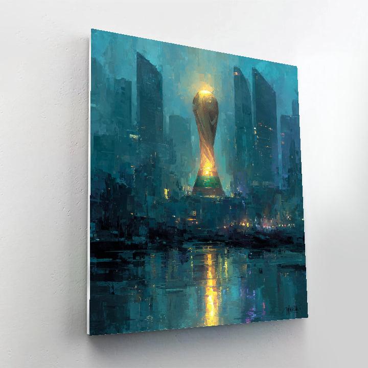 Seattle Fifa 2026 Rainlight painting number kit