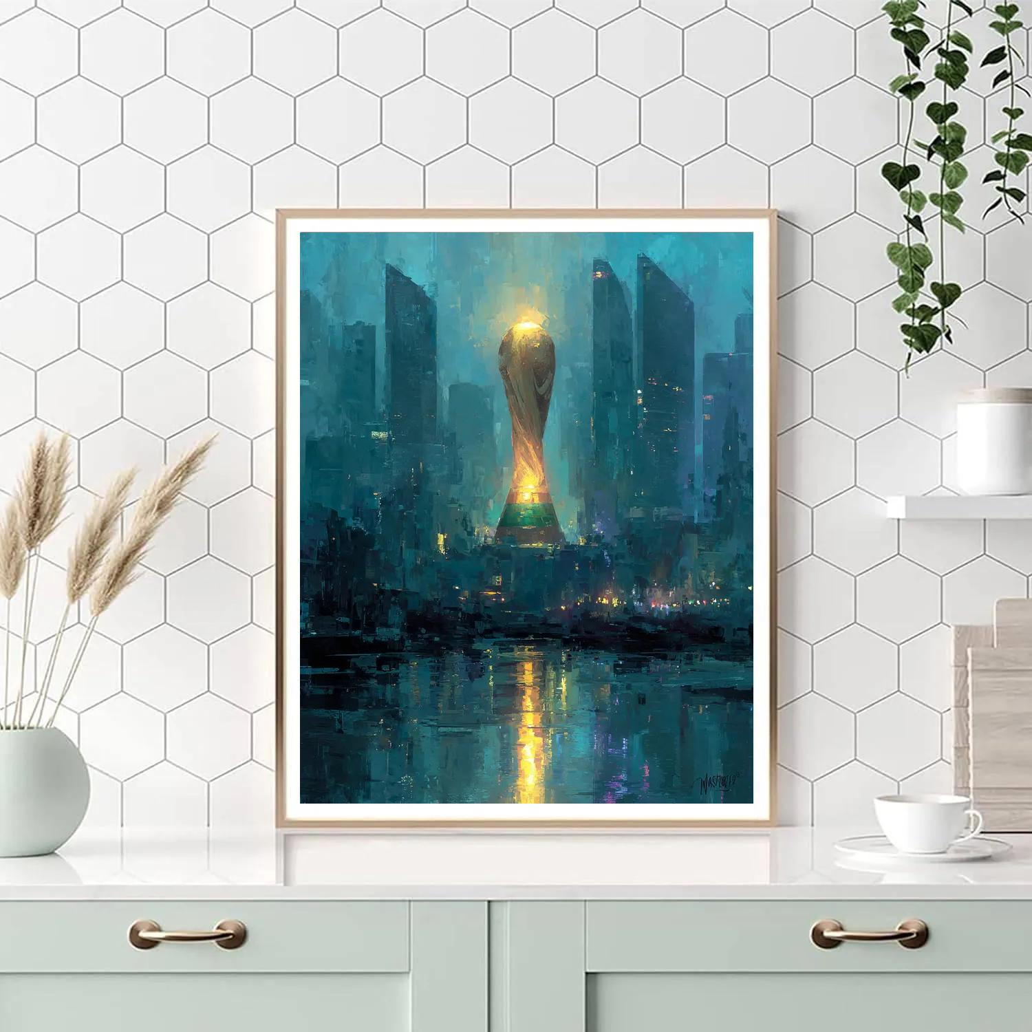 Seattle Fifa 2026 Rainlight painting number kit