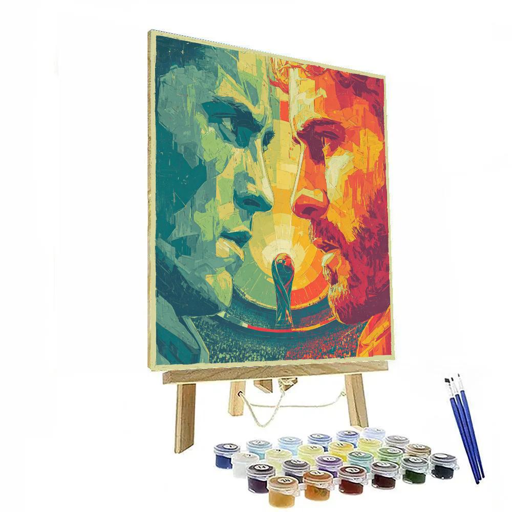Fifa 2026 Portugal Vs Colombia painting number kit
