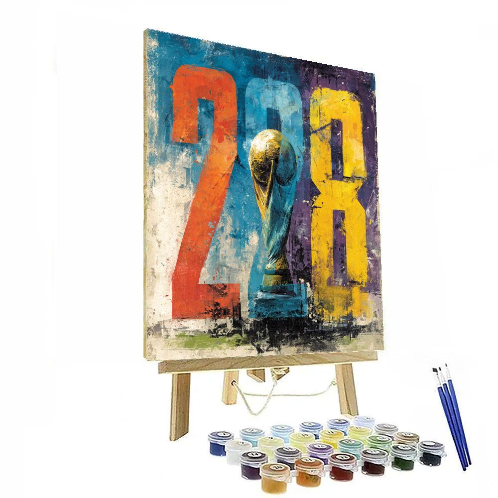 Group E Fifa 2026 Glow Painting by numbers kit