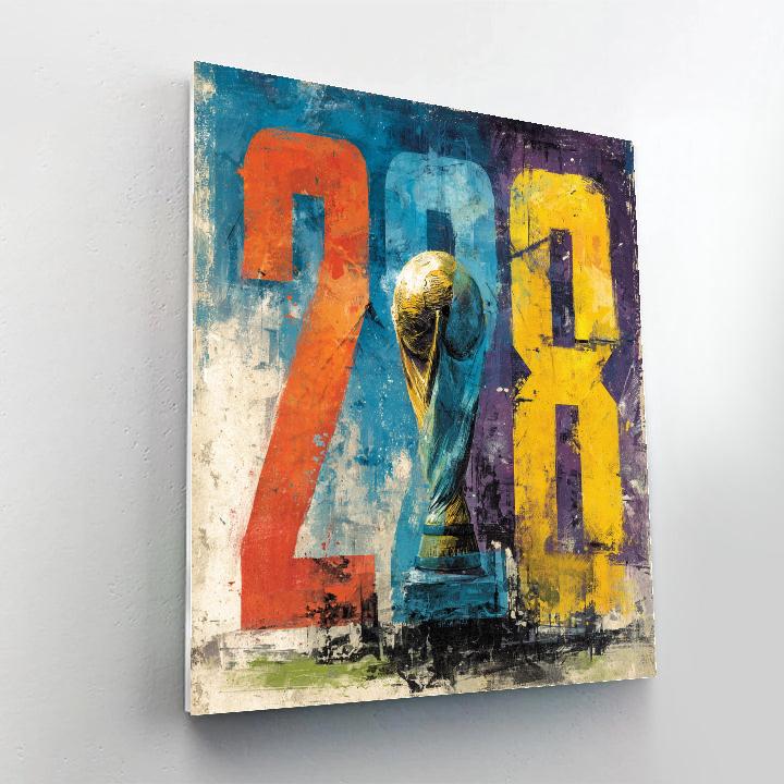 Group E Fifa 2026 Glow Painting by numbers kit