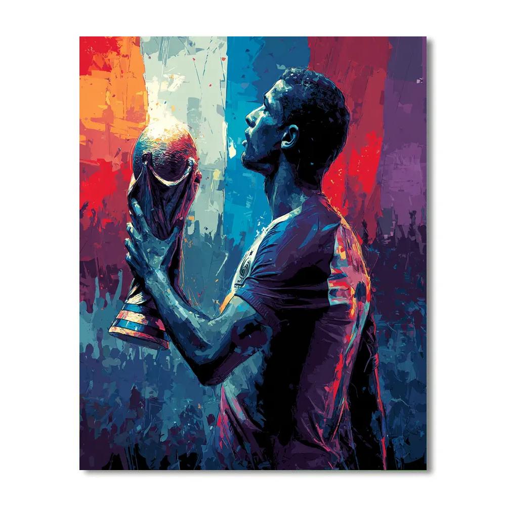 Haiti Fifa 2026 Spirit Paint by numbers kits