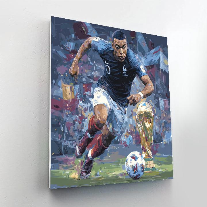 Fifa 2026 Mbappé Rush Painting by numbers kit