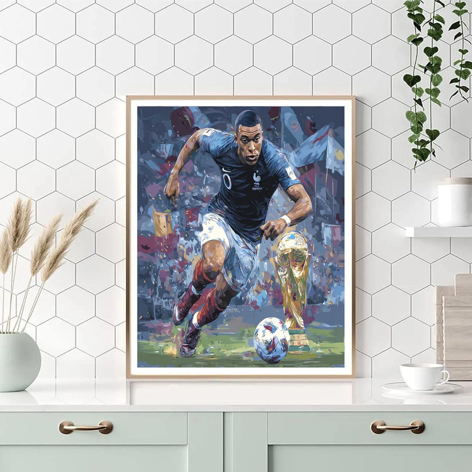 Fifa 2026 Mbappé Rush Painting by numbers kit