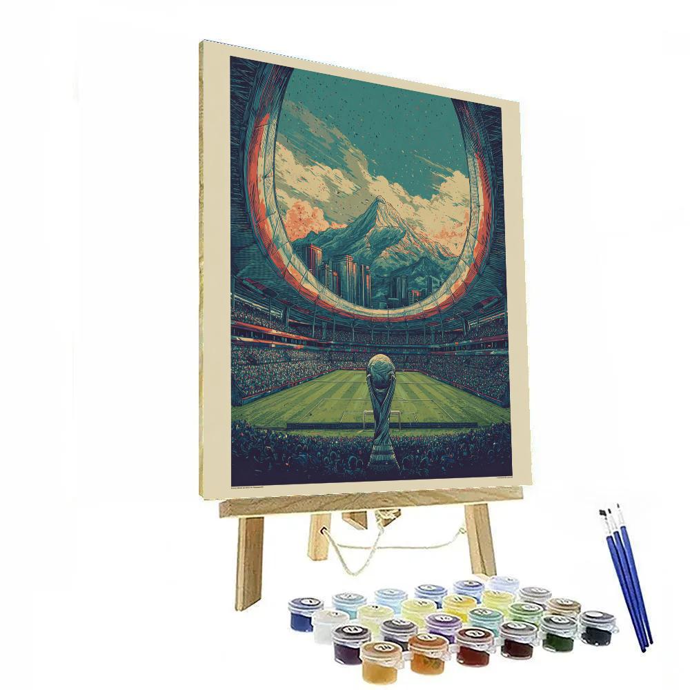 Monterrey Fifa 2026 Lights Paint by numbers kits