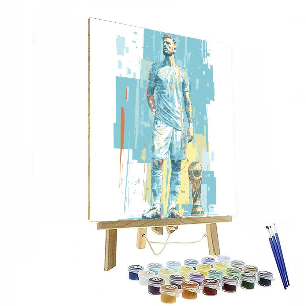 Fifa 2026 Haaland Ice DIY paint by numbers