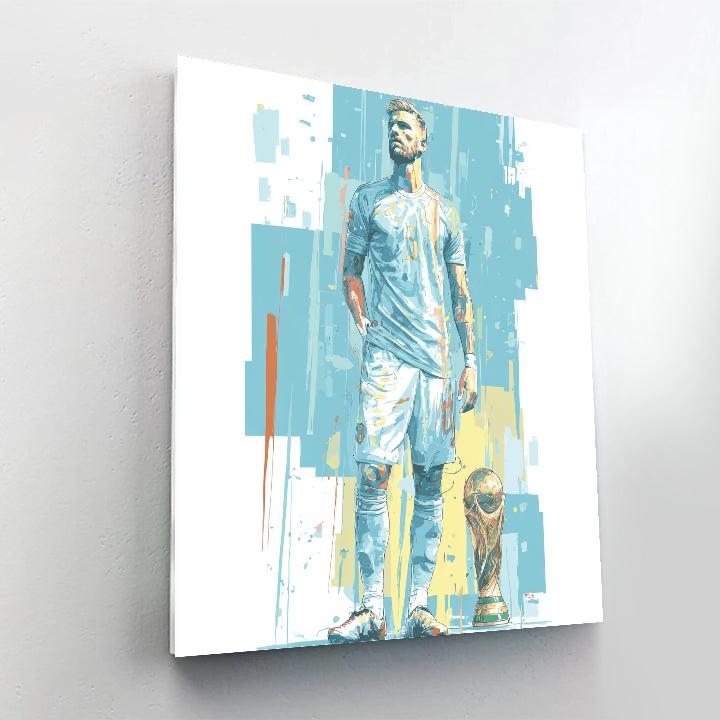 Fifa 2026 Haaland Ice DIY paint by numbers