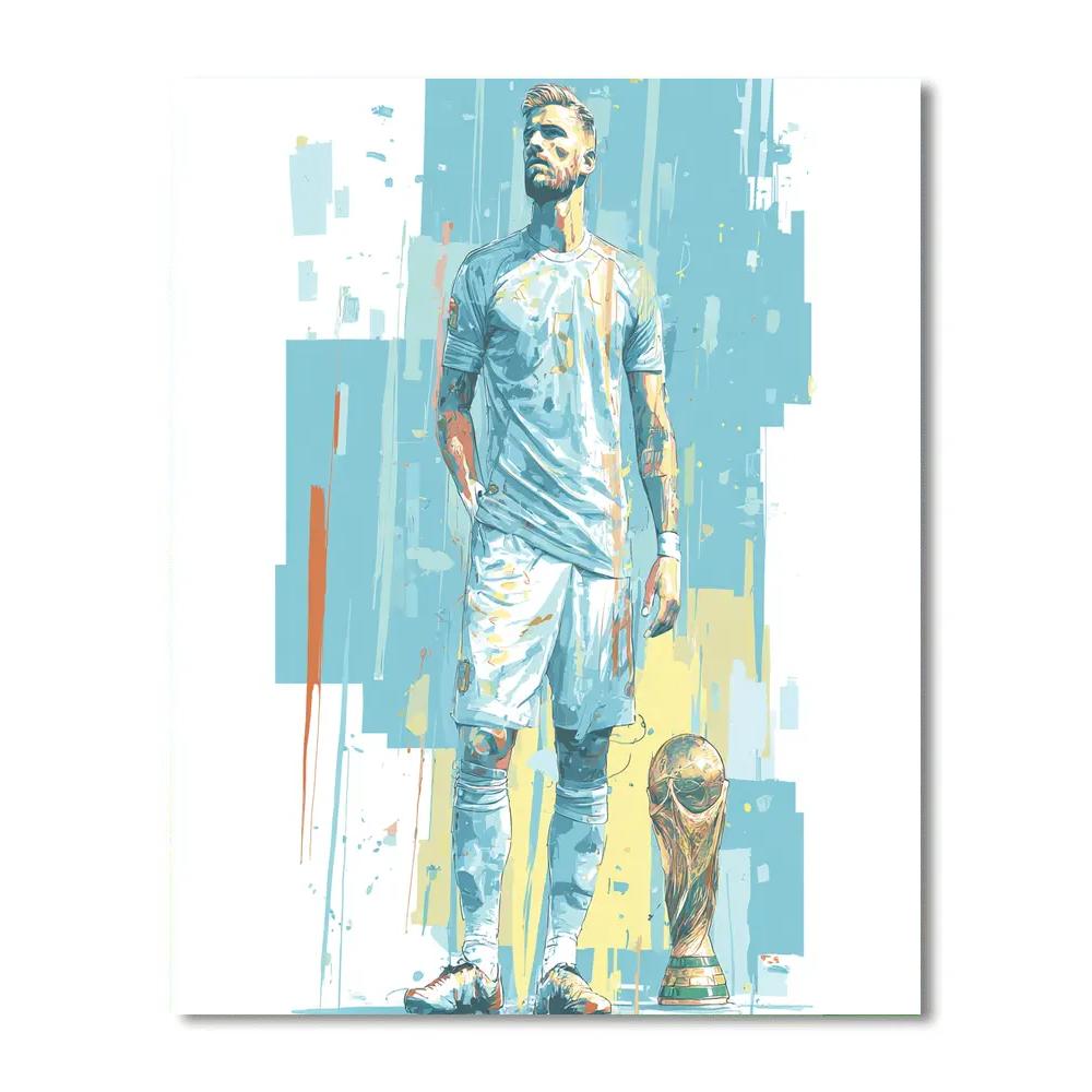 Fifa 2026 Haaland Ice DIY paint by numbers