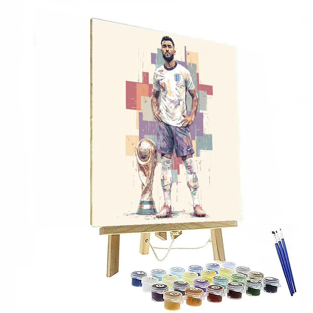 Bellingham Fifa 2026 Gold painting number kit