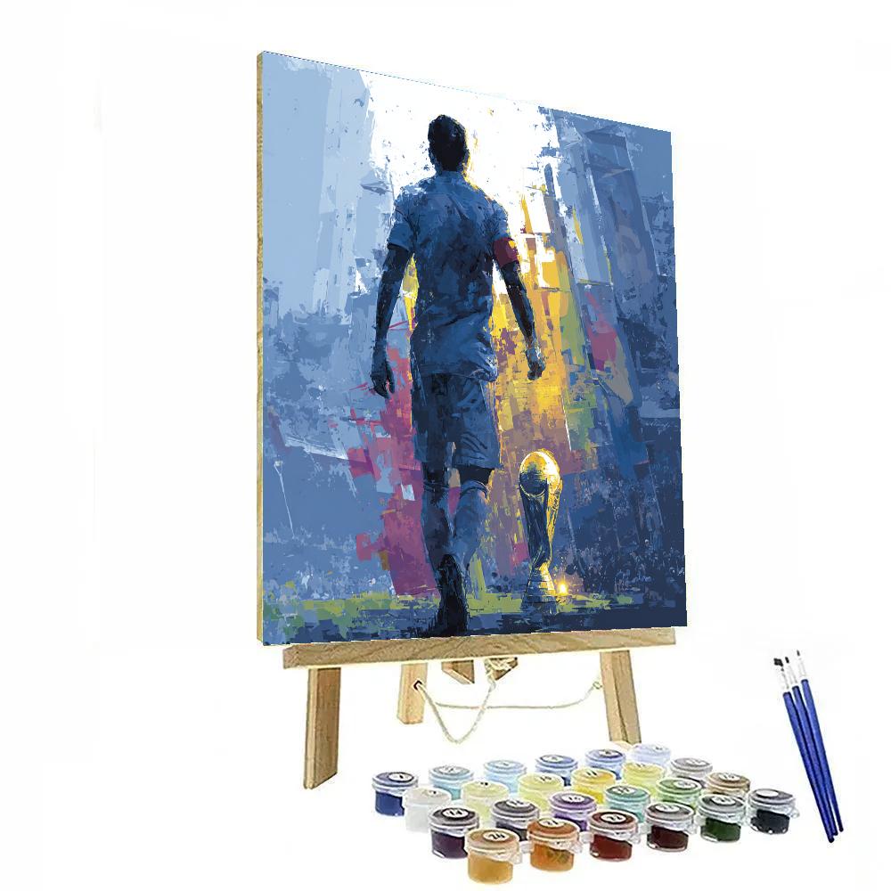 Uzbekistan Fifa 2026 Dawn Paint by numbers kits