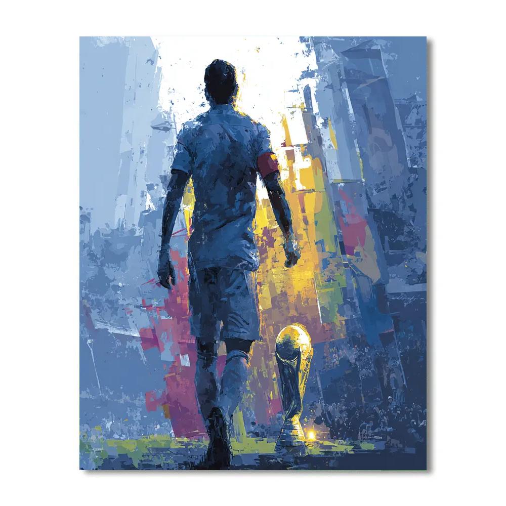 Uzbekistan Fifa 2026 Dawn Paint by numbers kits
