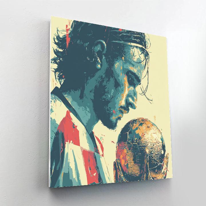 Fifa 2026 Modrić Legacy paint by number