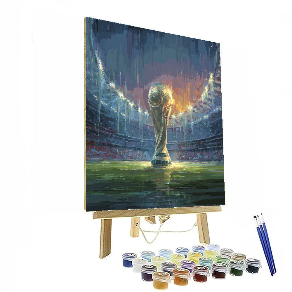 Fifa 2026 Trophy Horizon Paint by numbers art