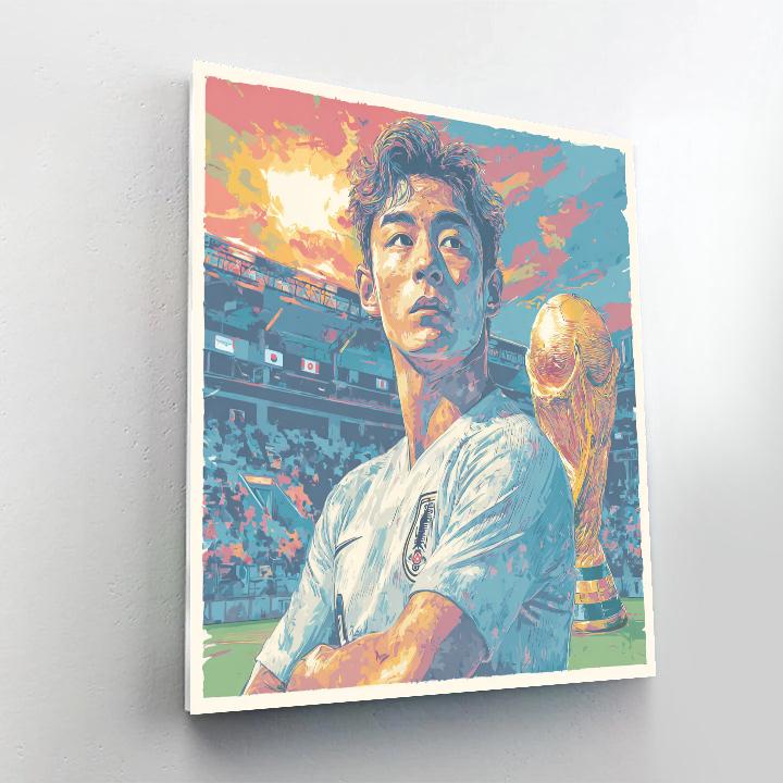 Fifa 2026 Son Dawn DIY paint by numbers