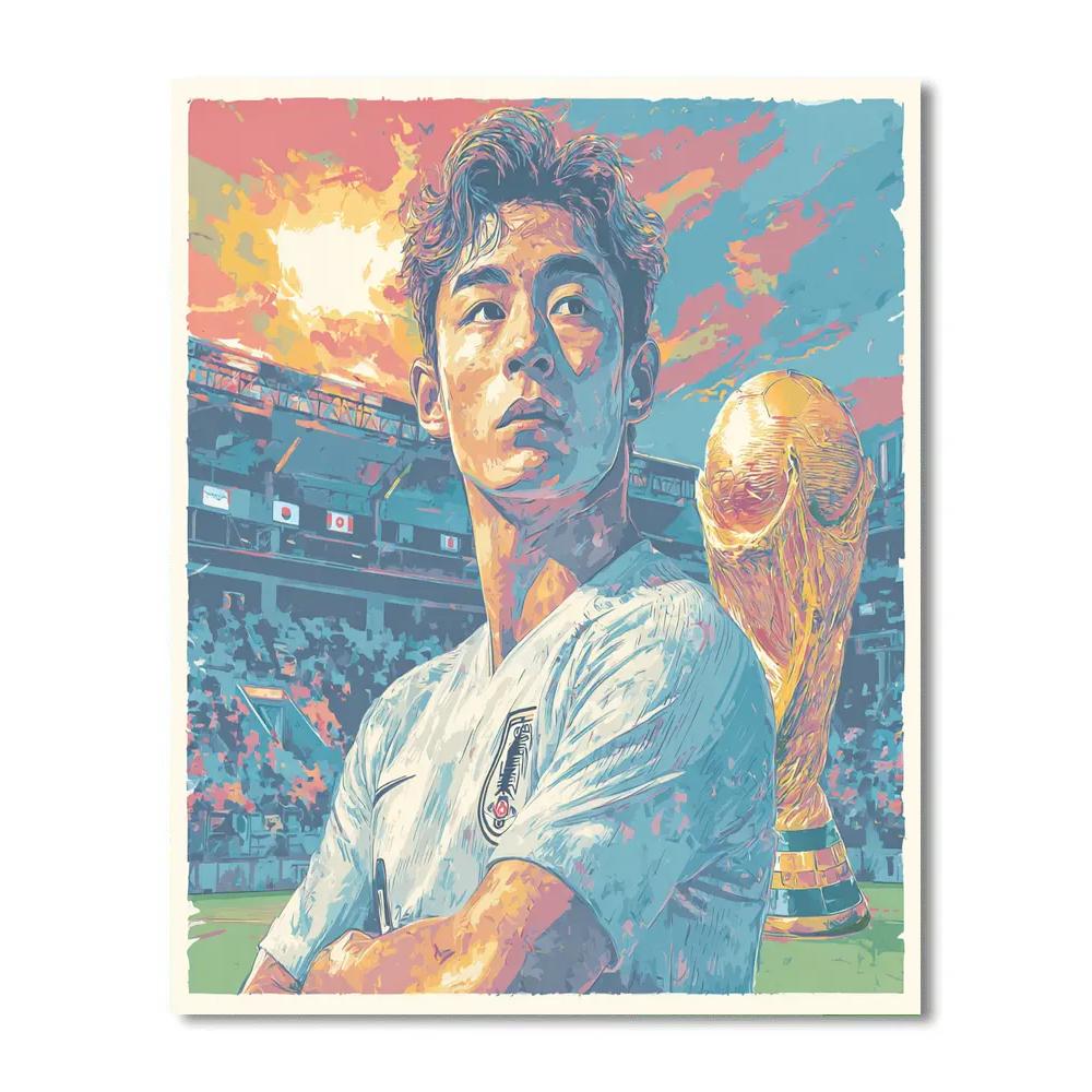 Fifa 2026 Son Dawn DIY paint by numbers