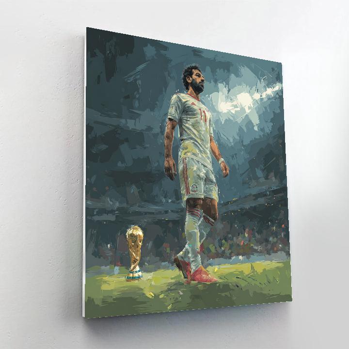 Fifa 2026 Salah Moonlights Painting by numbers kit