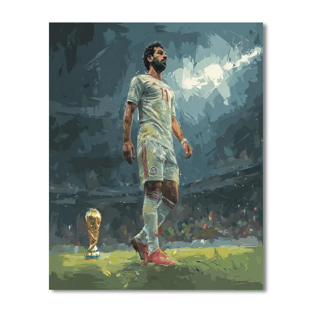 Fifa 2026 Salah Moonlights Painting by numbers kit