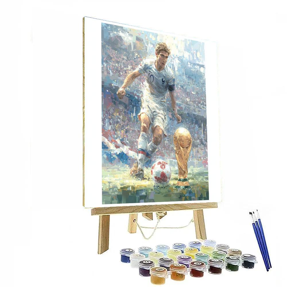 Zidane Fifa 2026 Blue Hour painting number kit