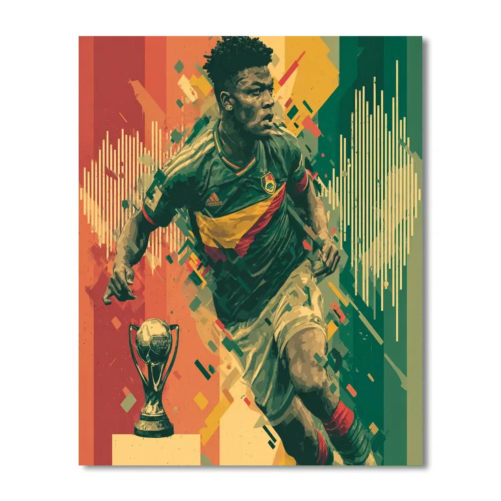 Fifa 2026 Kudus Pulse Paint by numbers kits