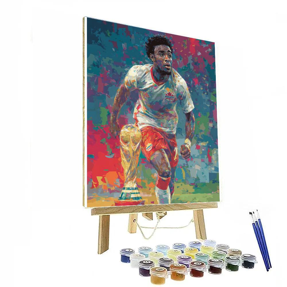 Davies Fifa 2026 Maple Speed Paint by numbers art