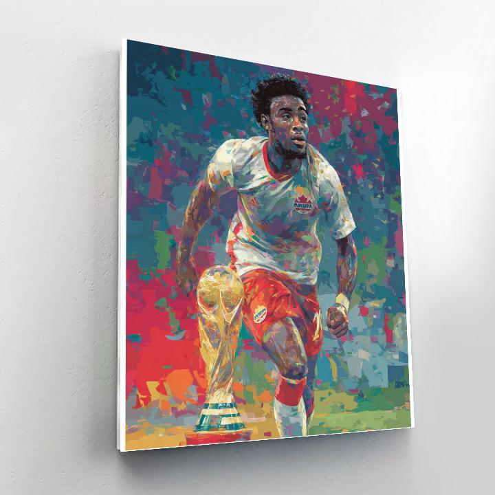 Davies Fifa 2026 Maple Speed Paint by numbers art