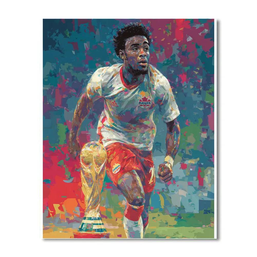 Davies Fifa 2026 Maple Speed Paint by numbers art