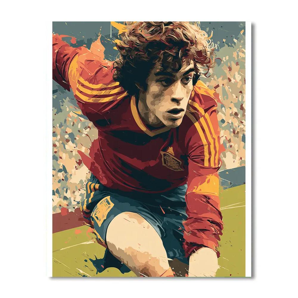 Yamal Fifa 2026 Dawn Rise DIY paint by numbers