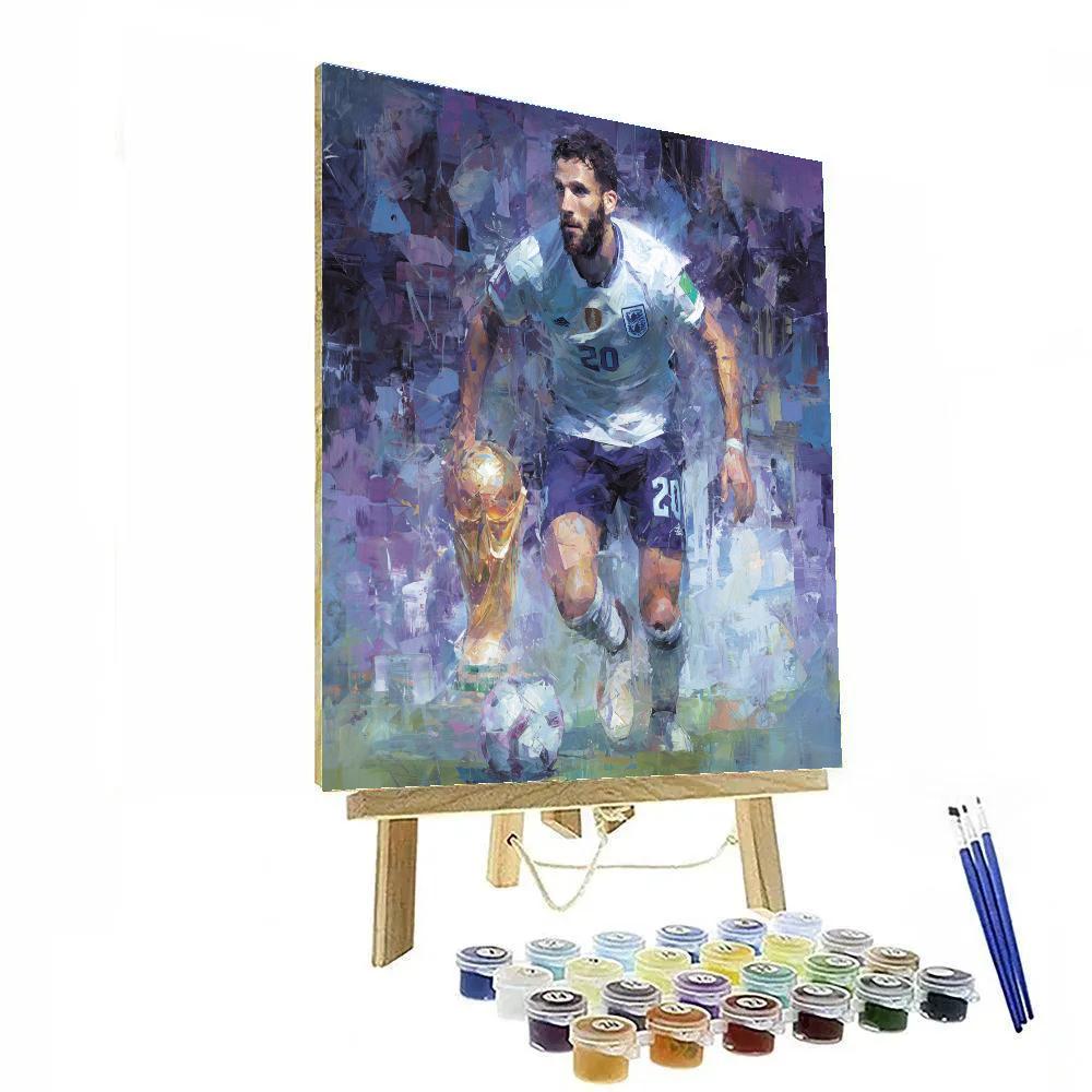 Scotland Fifa 2026 Mist painting number kit