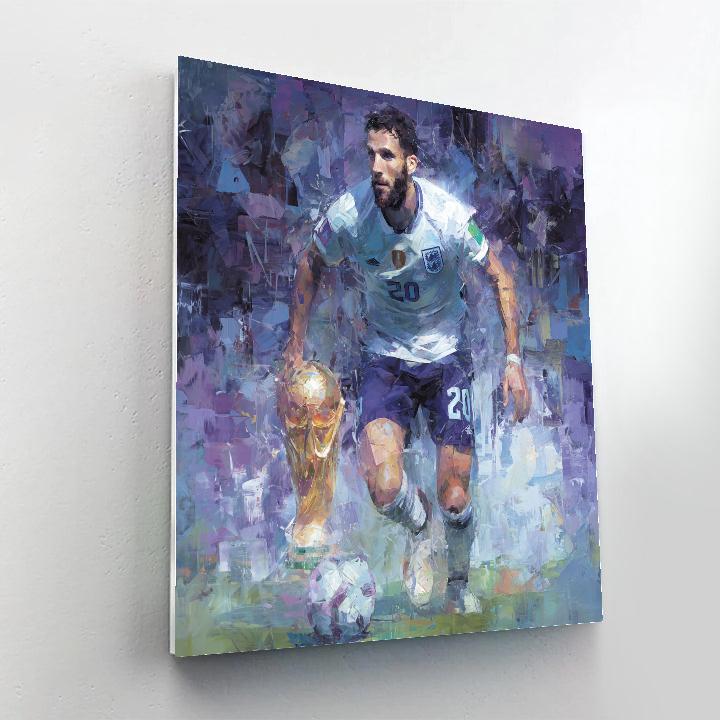 Scotland Fifa 2026 Mist painting number kit