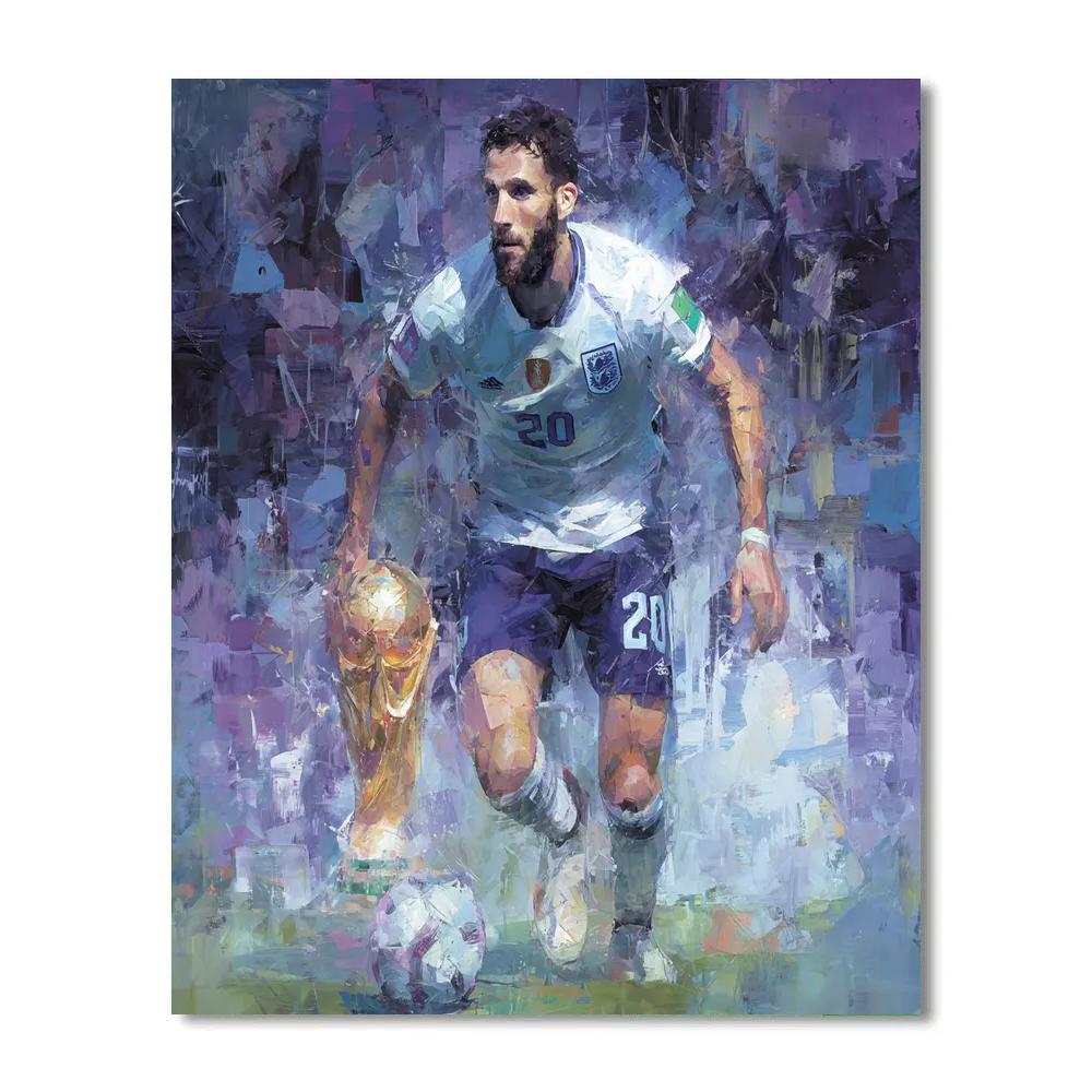 Scotland Fifa 2026 Mist painting number kit