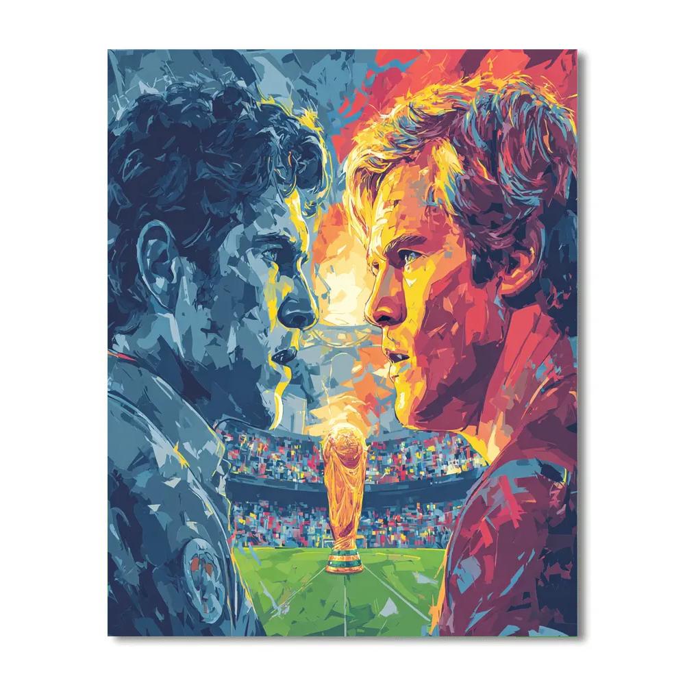 Fifa 2026 Canada Vs Switzerland painting number kit