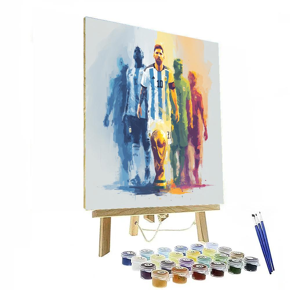 Group J Fifa 2026 Constellation Numbered painting kits