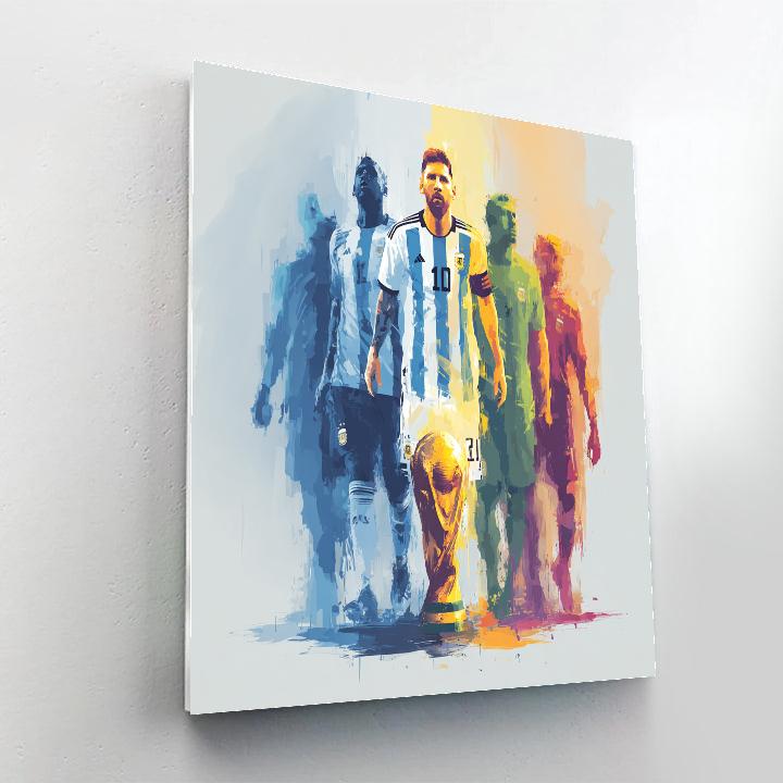 Group J Fifa 2026 Constellation Numbered painting kits