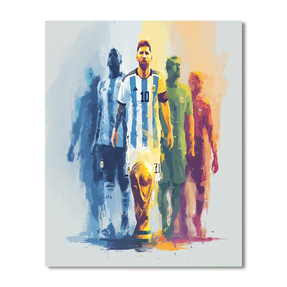 Group J Fifa 2026 Constellation Numbered painting kits