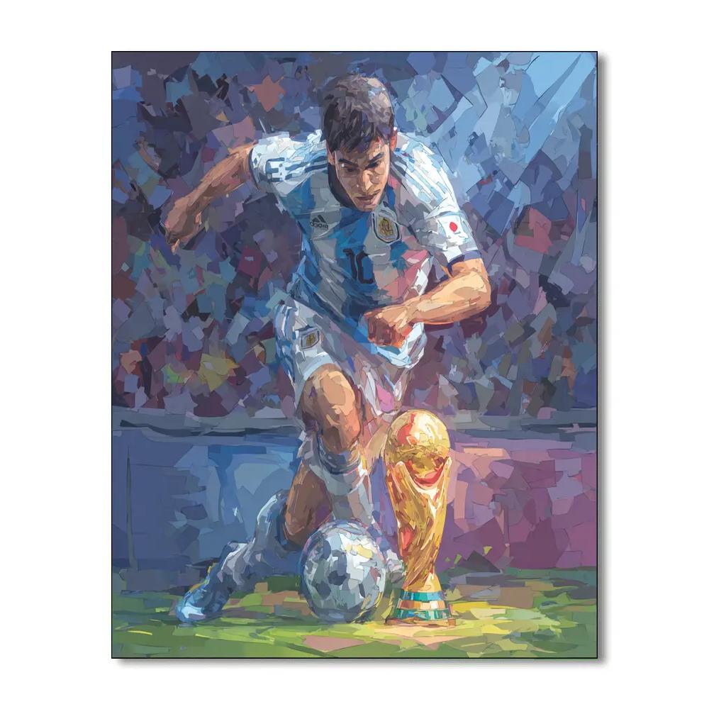 Mitoma Fifa 2026 Blue paint by color