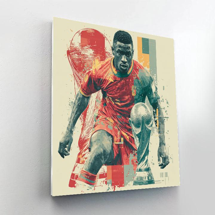 Kudus Fifa 2026 Pulse Paint by numbers art